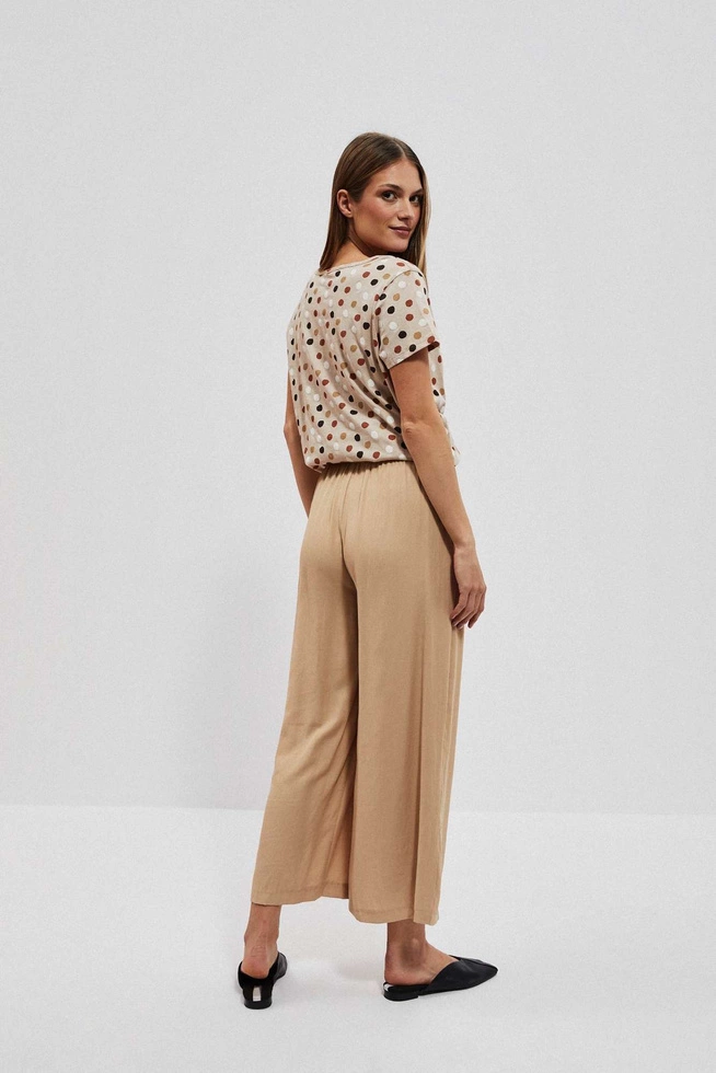 Wiskozowe spodnie kuloty