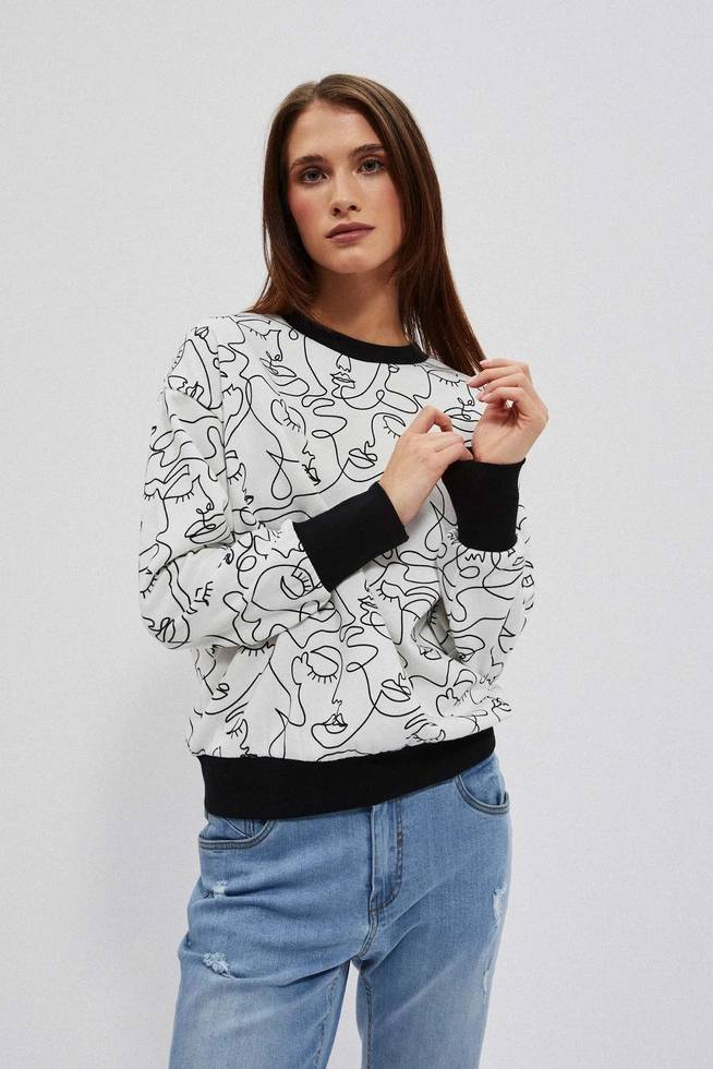 Bluza z nadrukiem