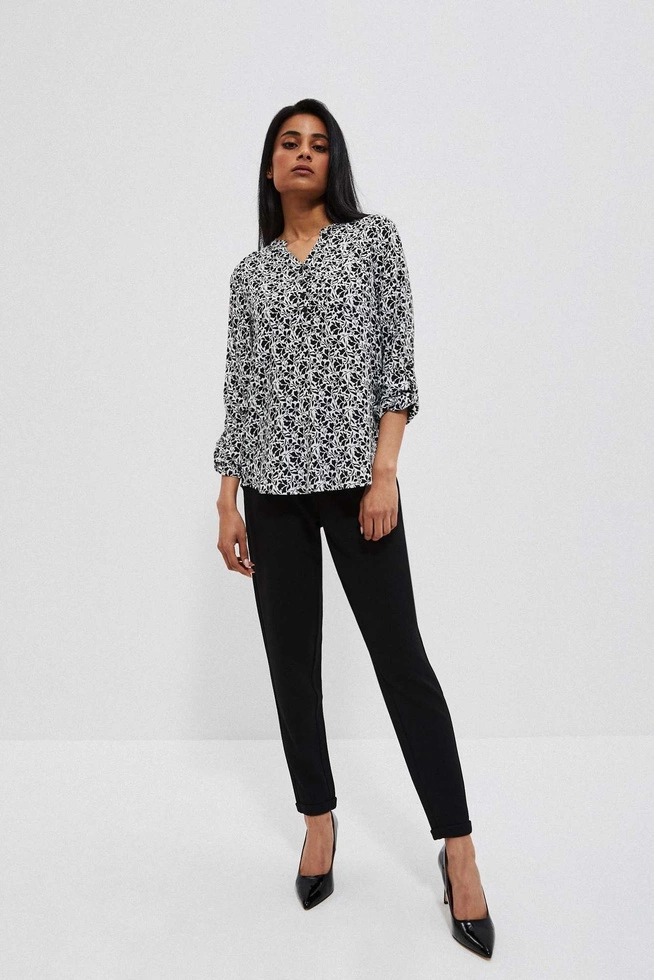 Koszula z kwiatowym nadrukiem