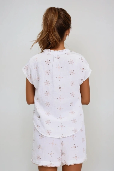 Bawełniana koszula biała